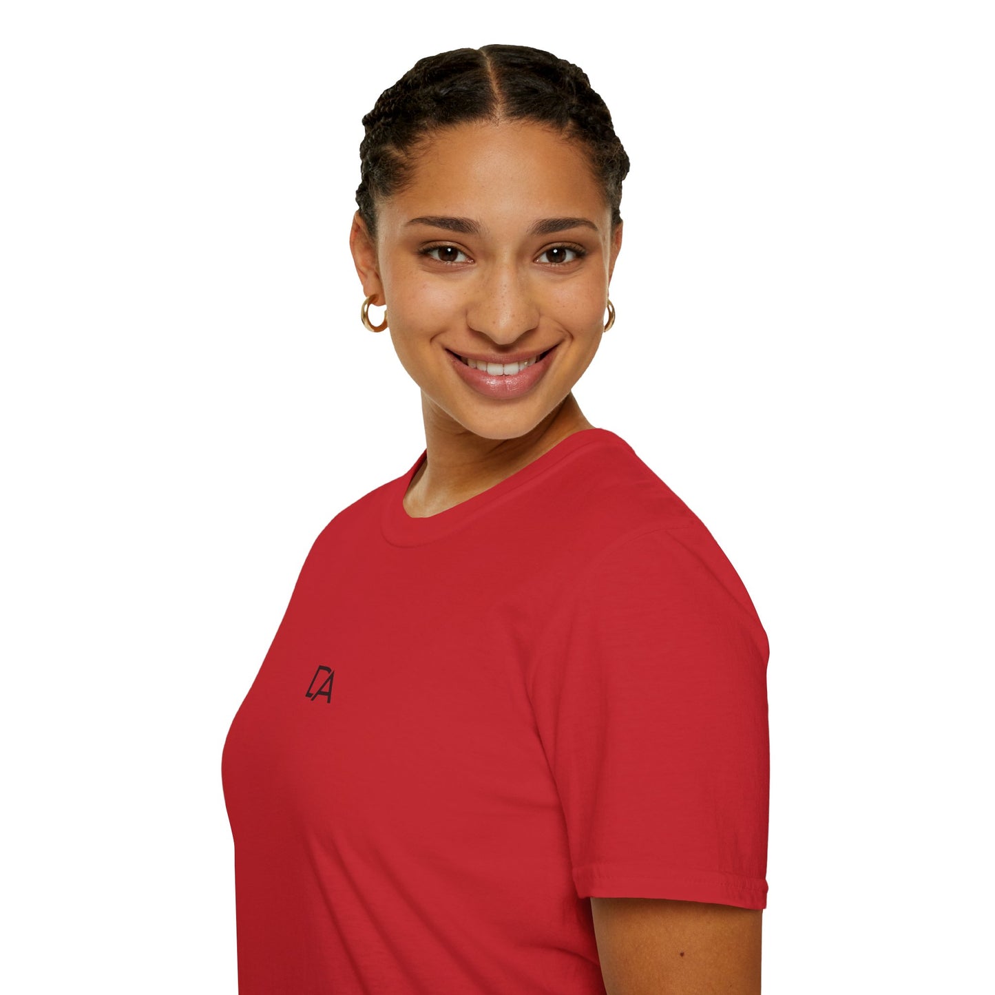 Minimalist 'CA' Logo T-Shirt — Small Chest Monogram Tee
