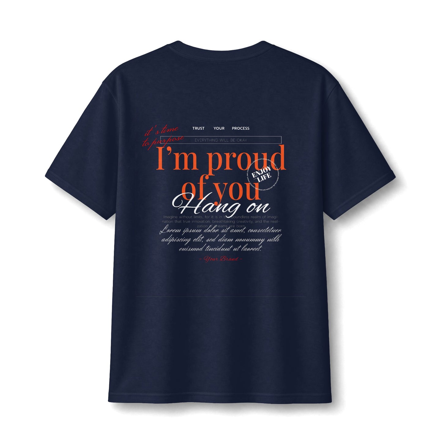 I'm Proud of You Tee — Encouragement Graphic T-Shirt