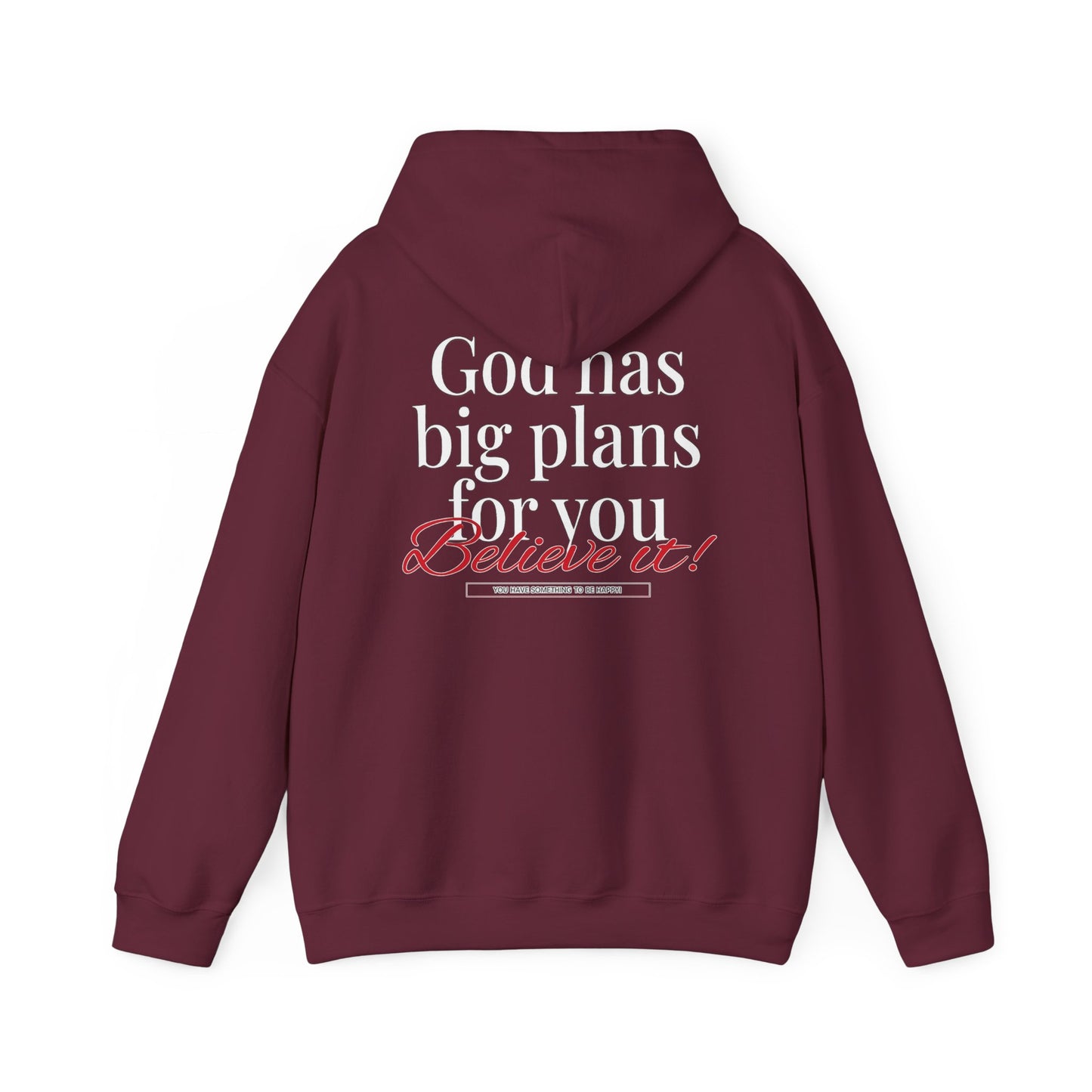 "God Has Big Plans For You" Pullover Hoodies