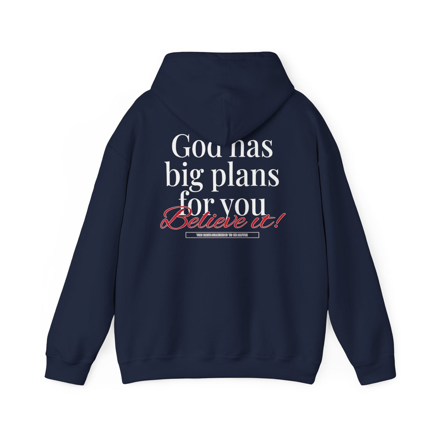 "God Has Big Plans For You" Pullover Hoodies