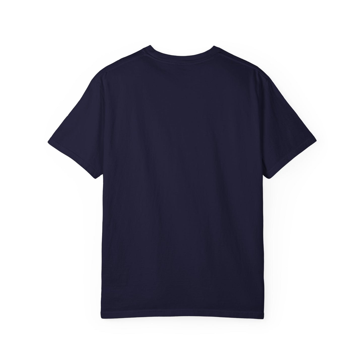 Minimalist 'DA' Logo T-Shirt — Garment-Dyed Casual Tee