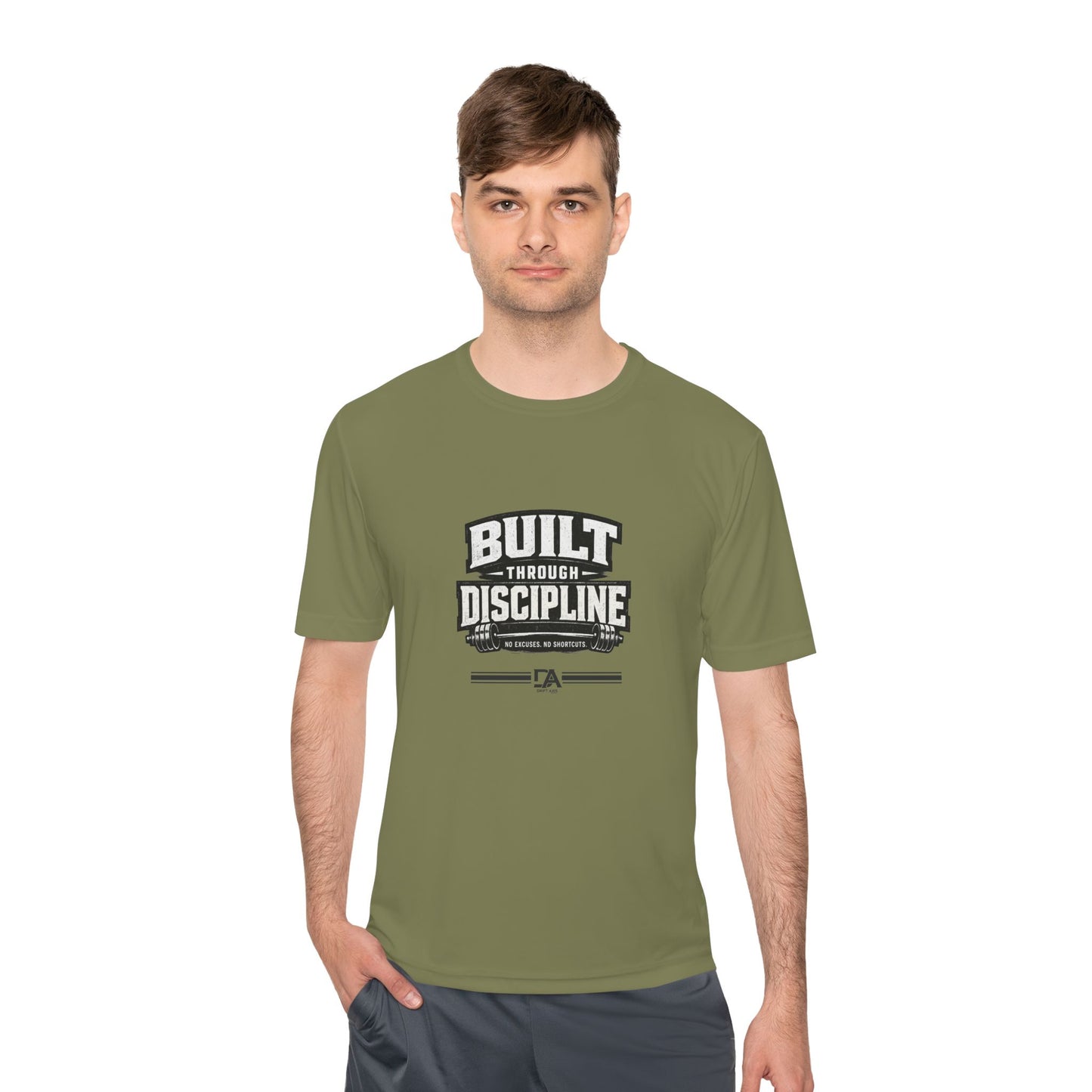 Built Through Discipline Moisture-Wicking Tee