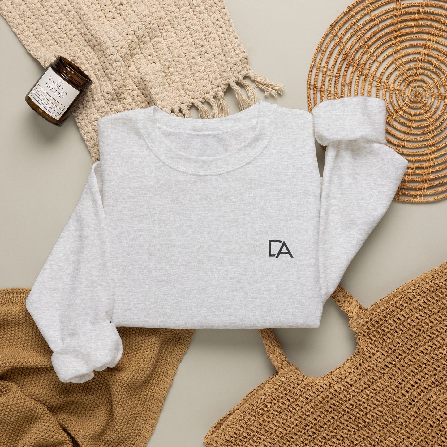 Signature DA logo Crewneck Sweatshirt