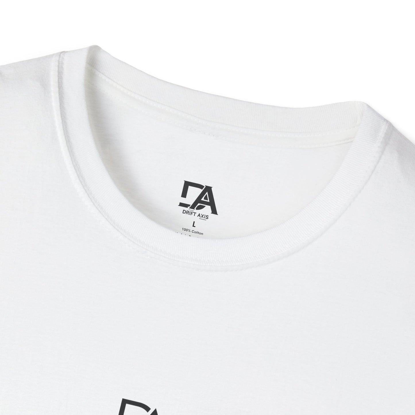 Minimalist 'CA' Logo T-Shirt — Small Chest Monogram Tee