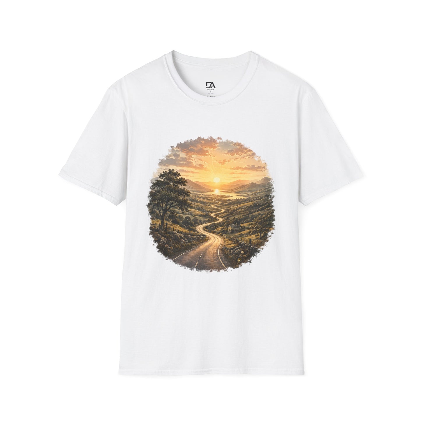 Golden Valley Scenic Road Landscape Tee