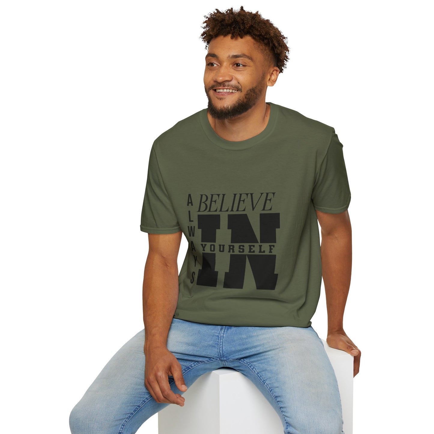Believe in yourself Softstyle T-Shirt