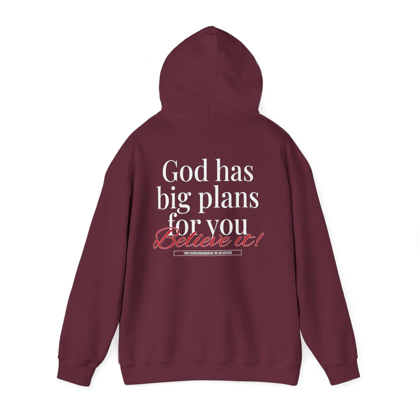 "God Has Big Plans For You" Pullover Hoodies