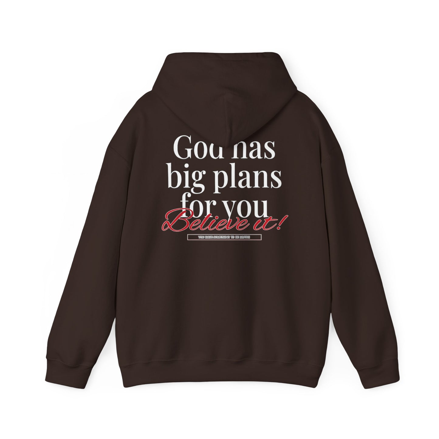 "God Has Big Plans For You" Pullover Hoodies