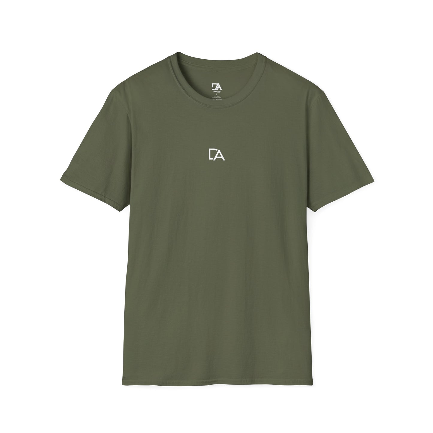 Minimalist 'CA' Logo T-Shirt — Small Chest Monogram Tee