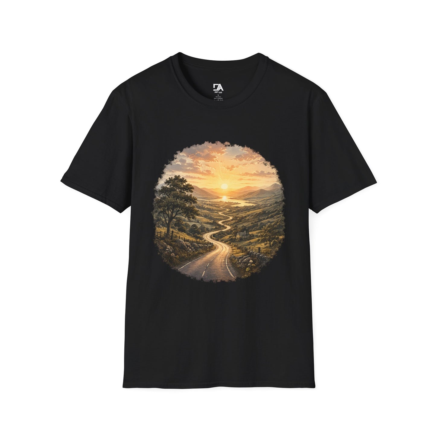Golden Valley Scenic Road Landscape Tee