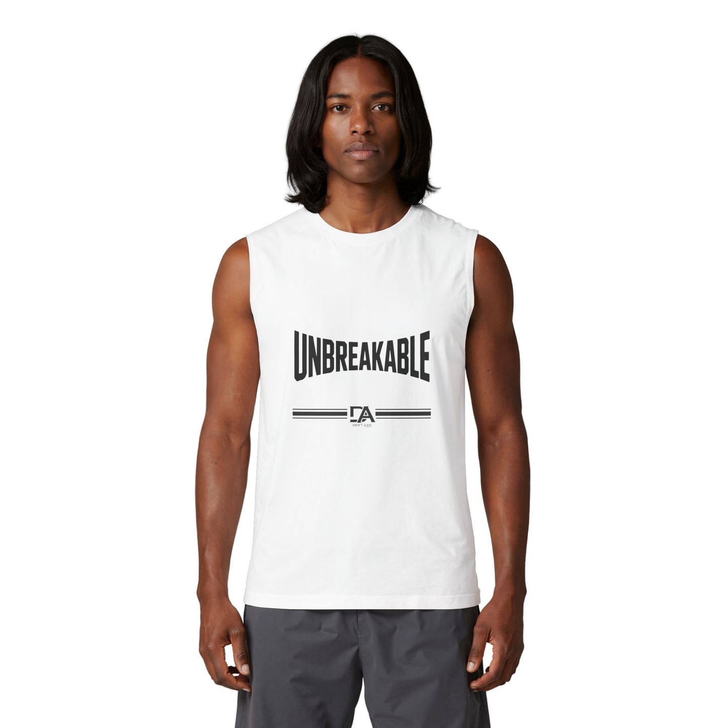 Unbreakable Muscle Tank — Motivational Workout Tank Top