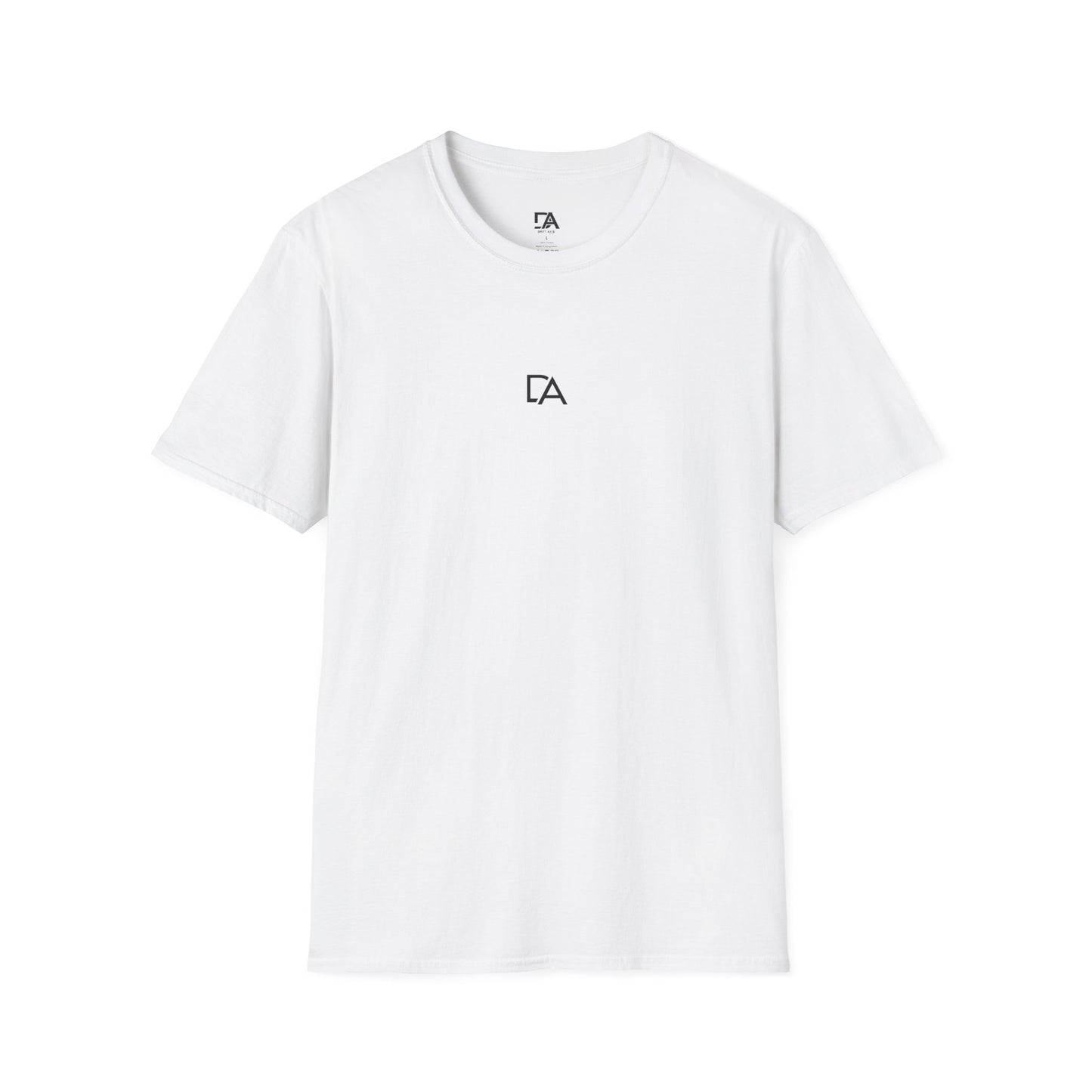 Minimalist 'CA' Logo T-Shirt — Small Chest Monogram Tee