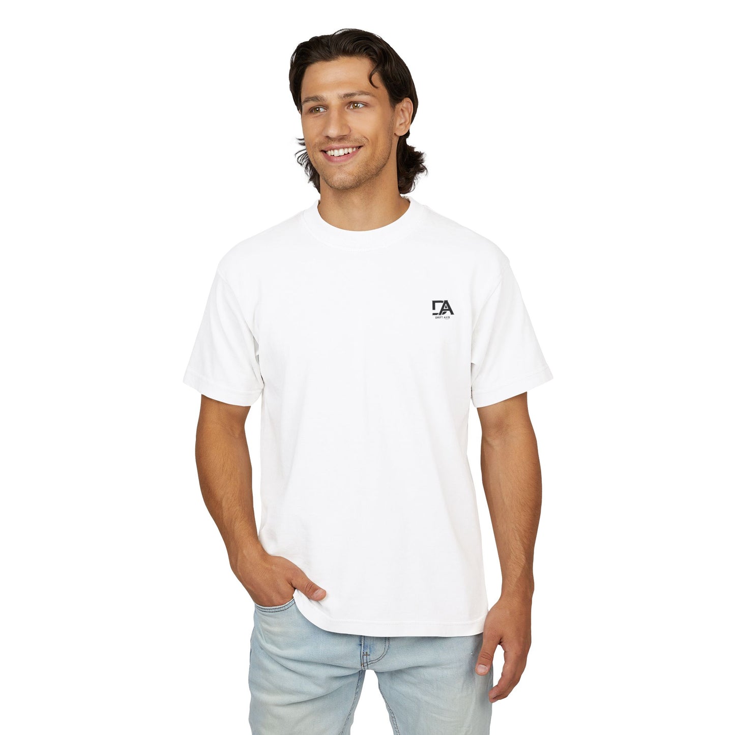 Regret Typography Tee — Minimal Graphic Urban T‑Shirt ("No Regret" Back Print)