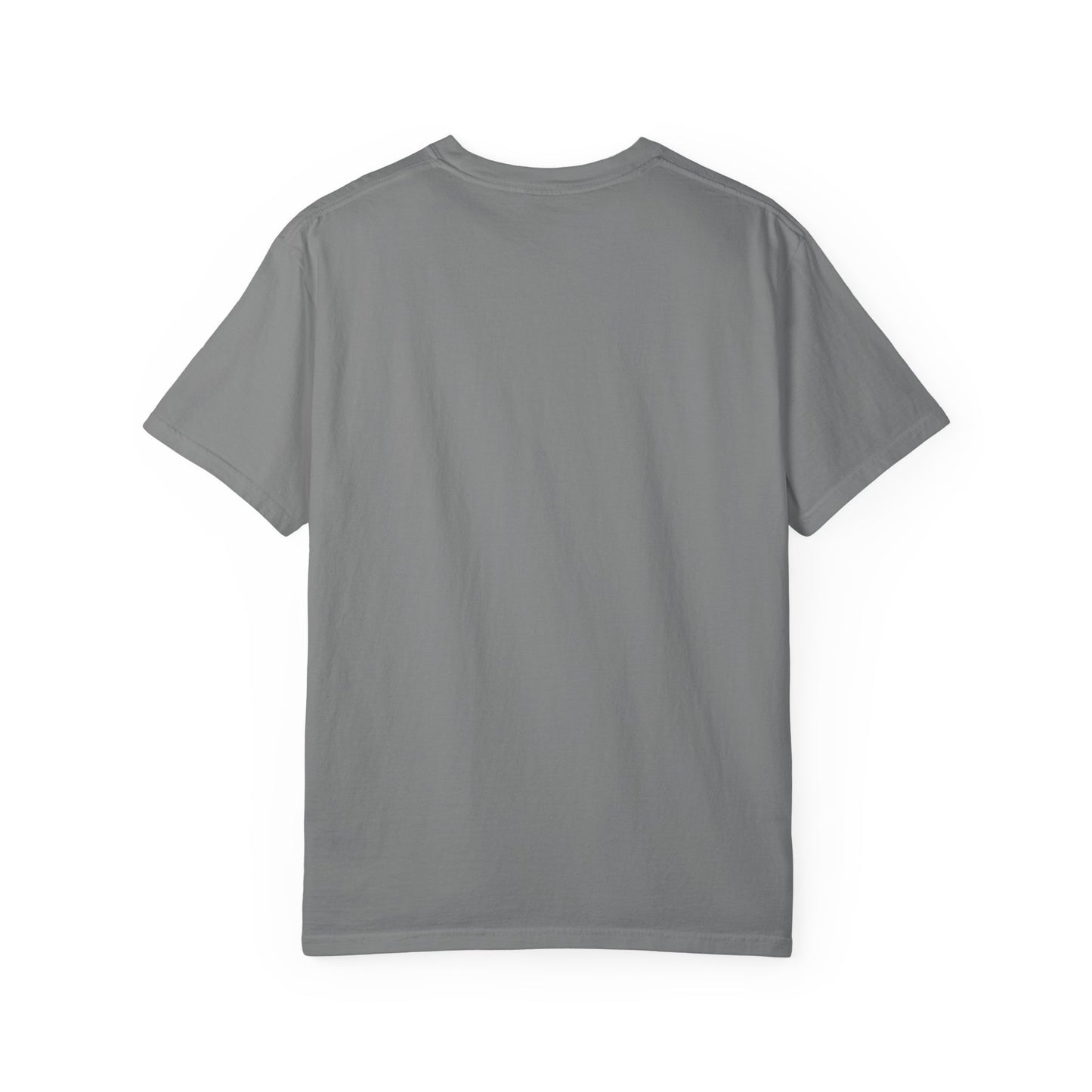Minimalist 'DA' Logo T-Shirt — Garment-Dyed Casual Tee
