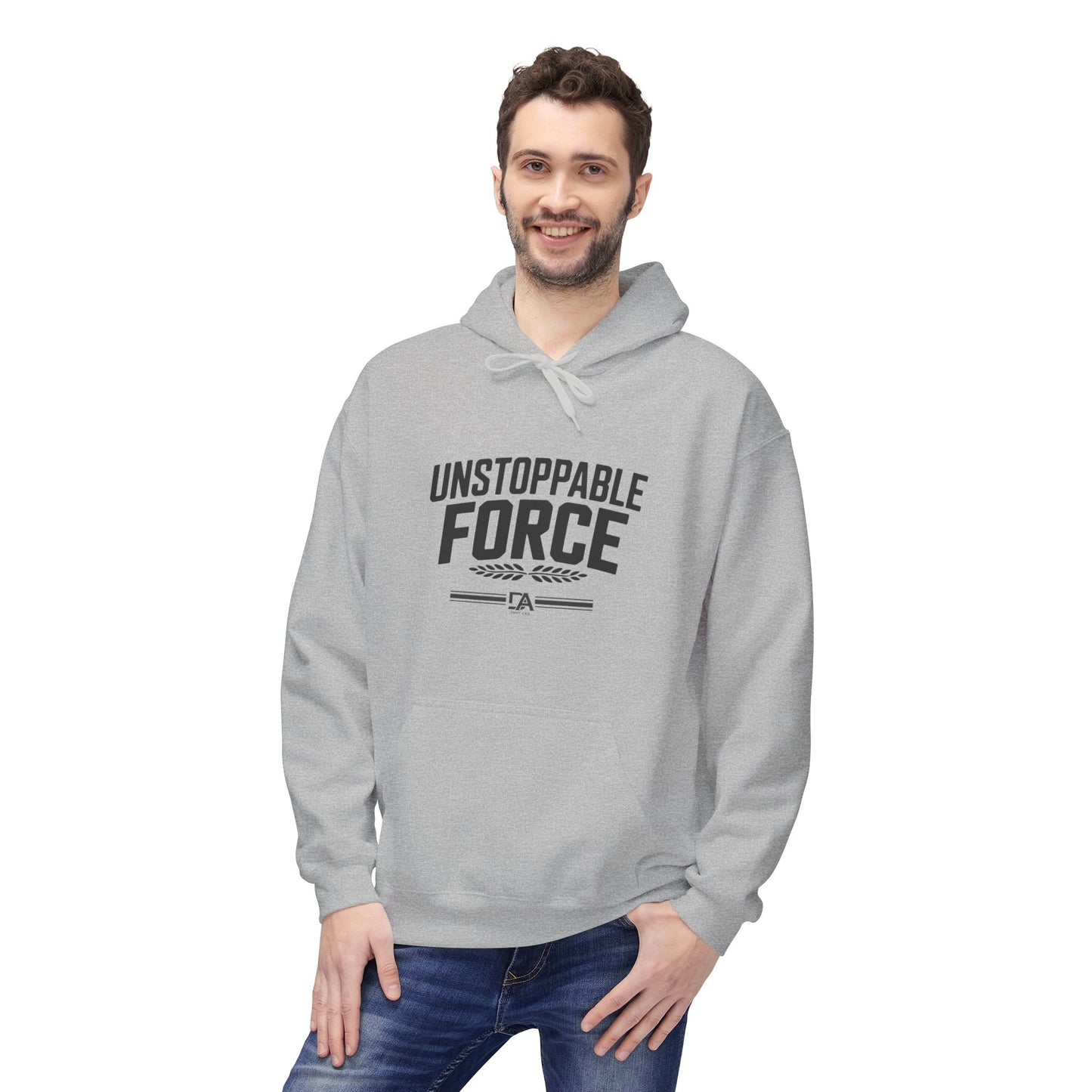 Unstoppable Force Hoodie — Motivational Athletic Pullover