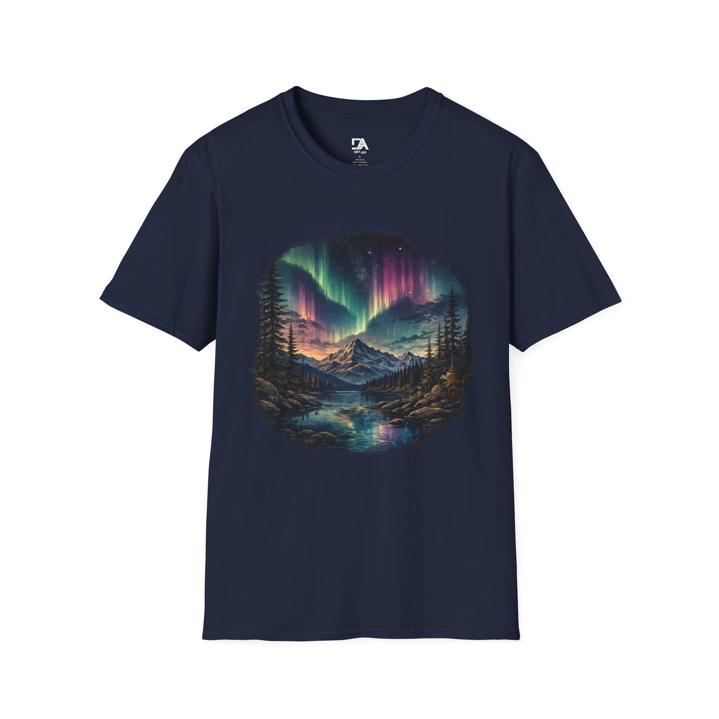 Aurora Northern Lights Mountain Tee