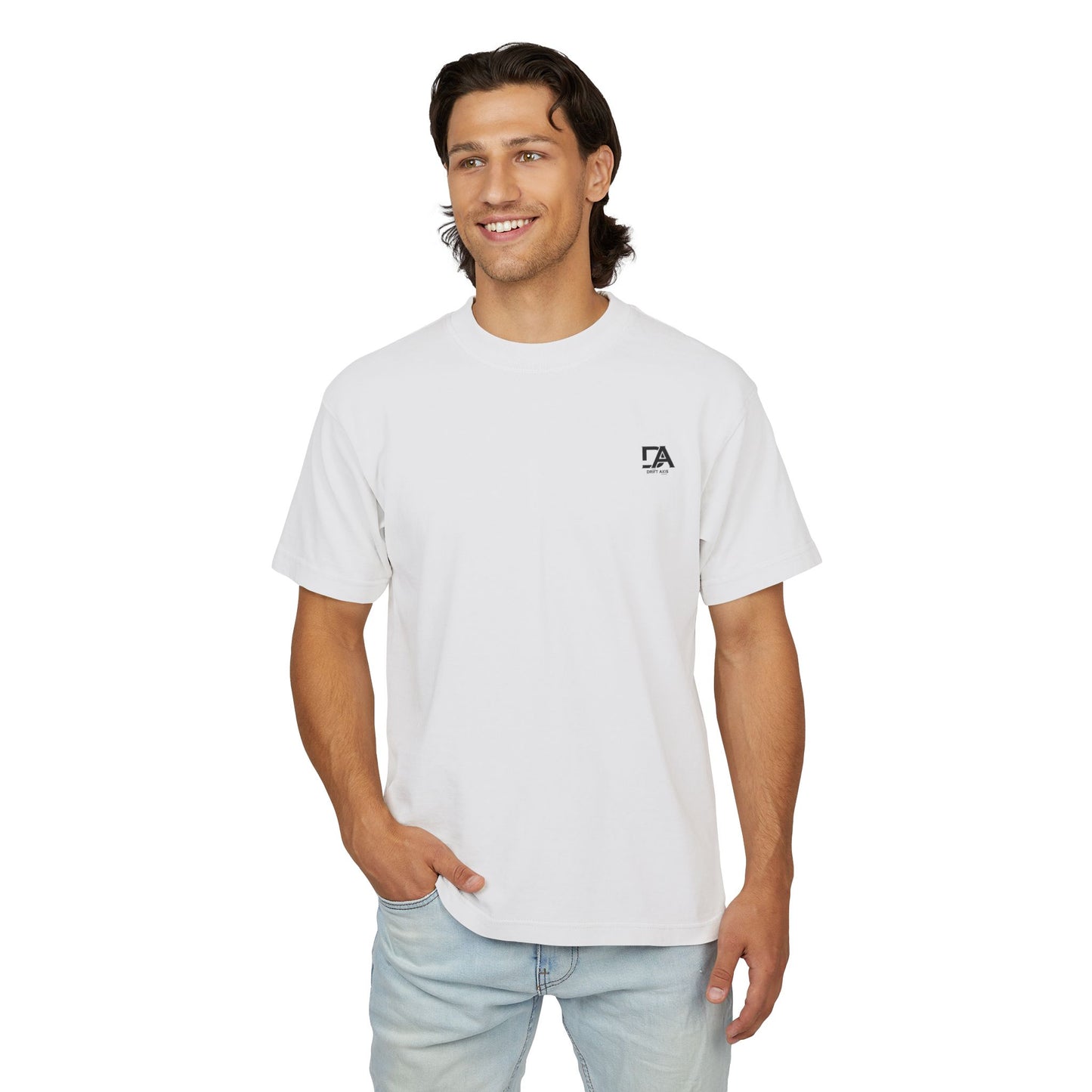 Regret Typography Tee — Minimal Graphic Urban T‑Shirt ("No Regret" Back Print)