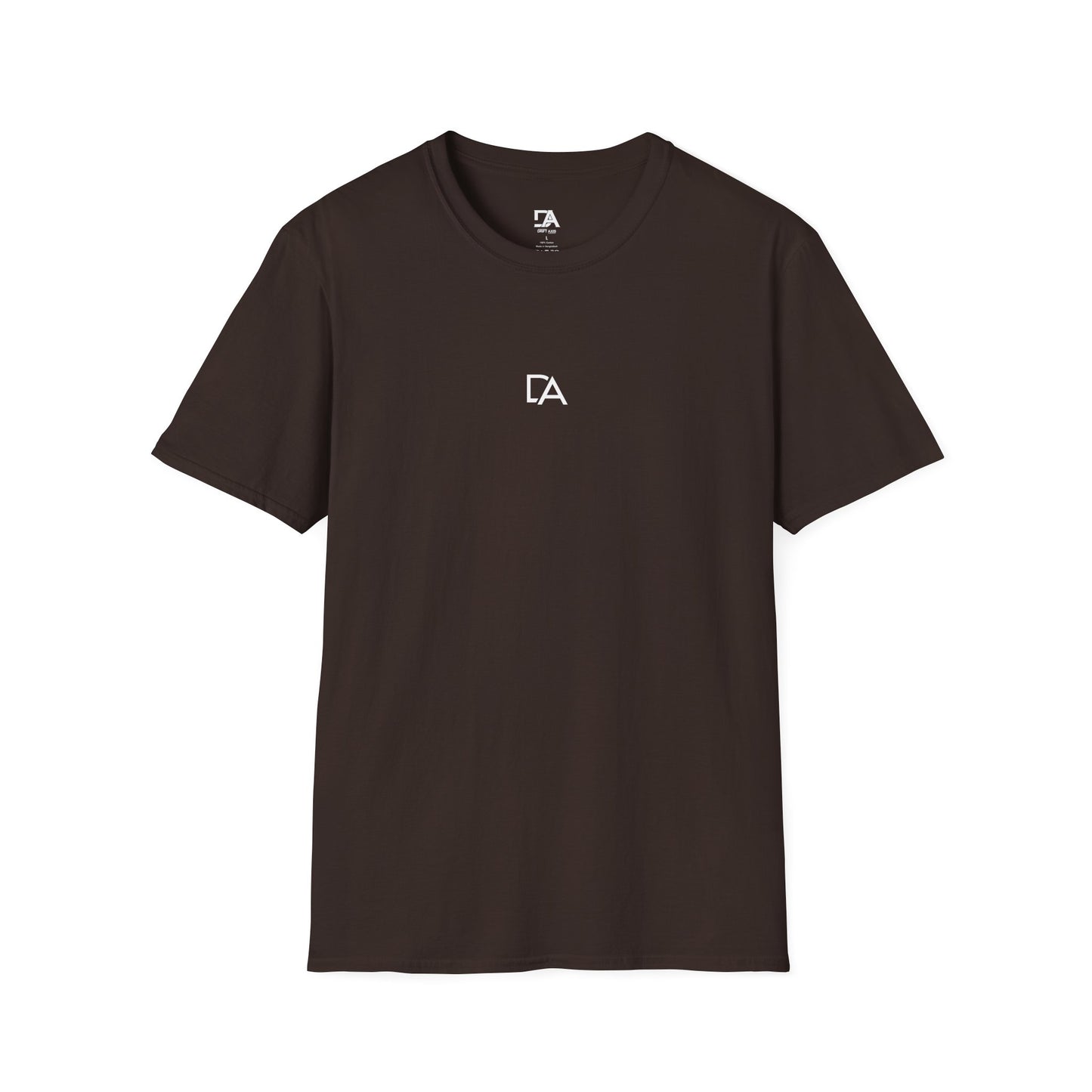 Minimalist 'CA' Logo T-Shirt — Small Chest Monogram Tee