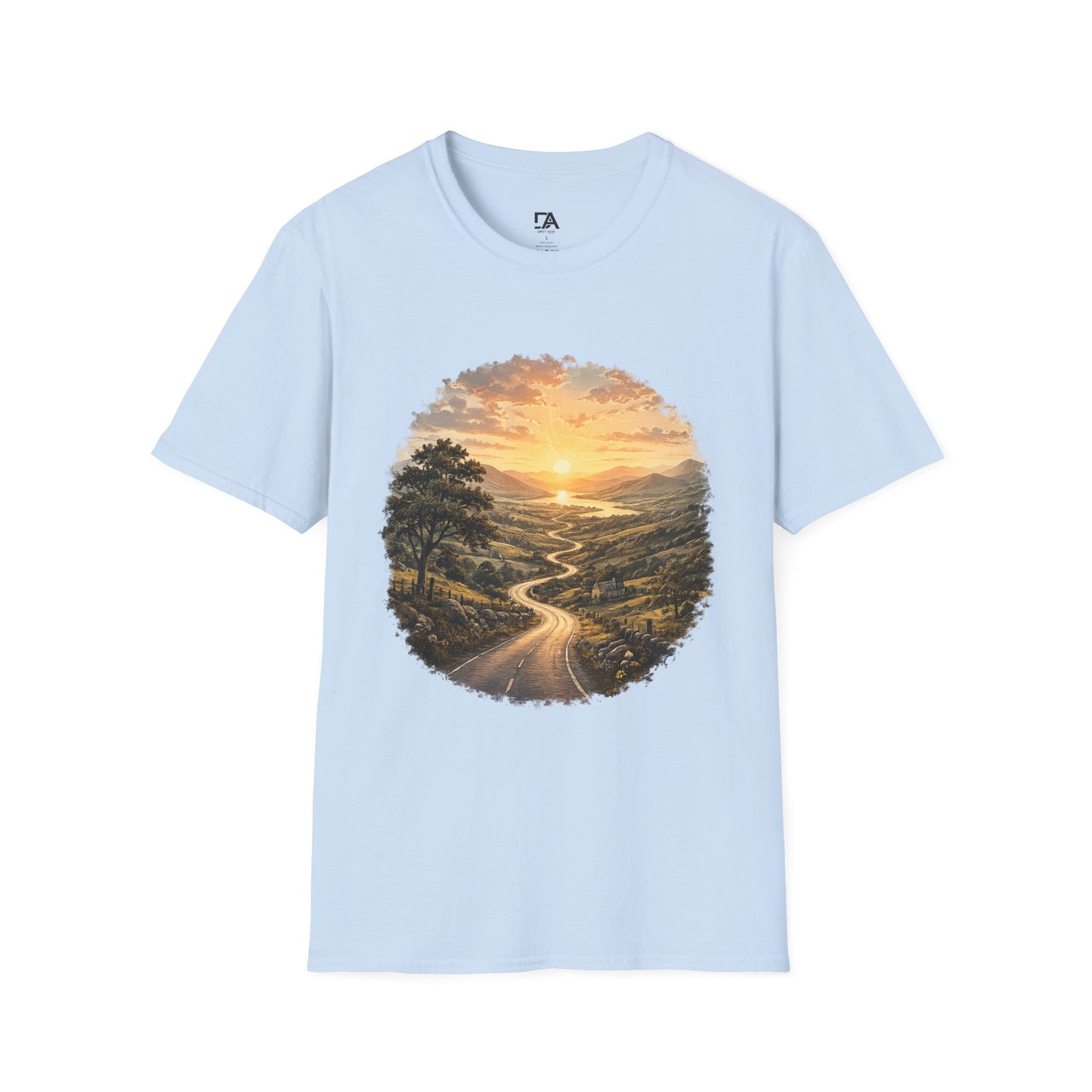 Golden Valley Scenic Road Landscape Tee