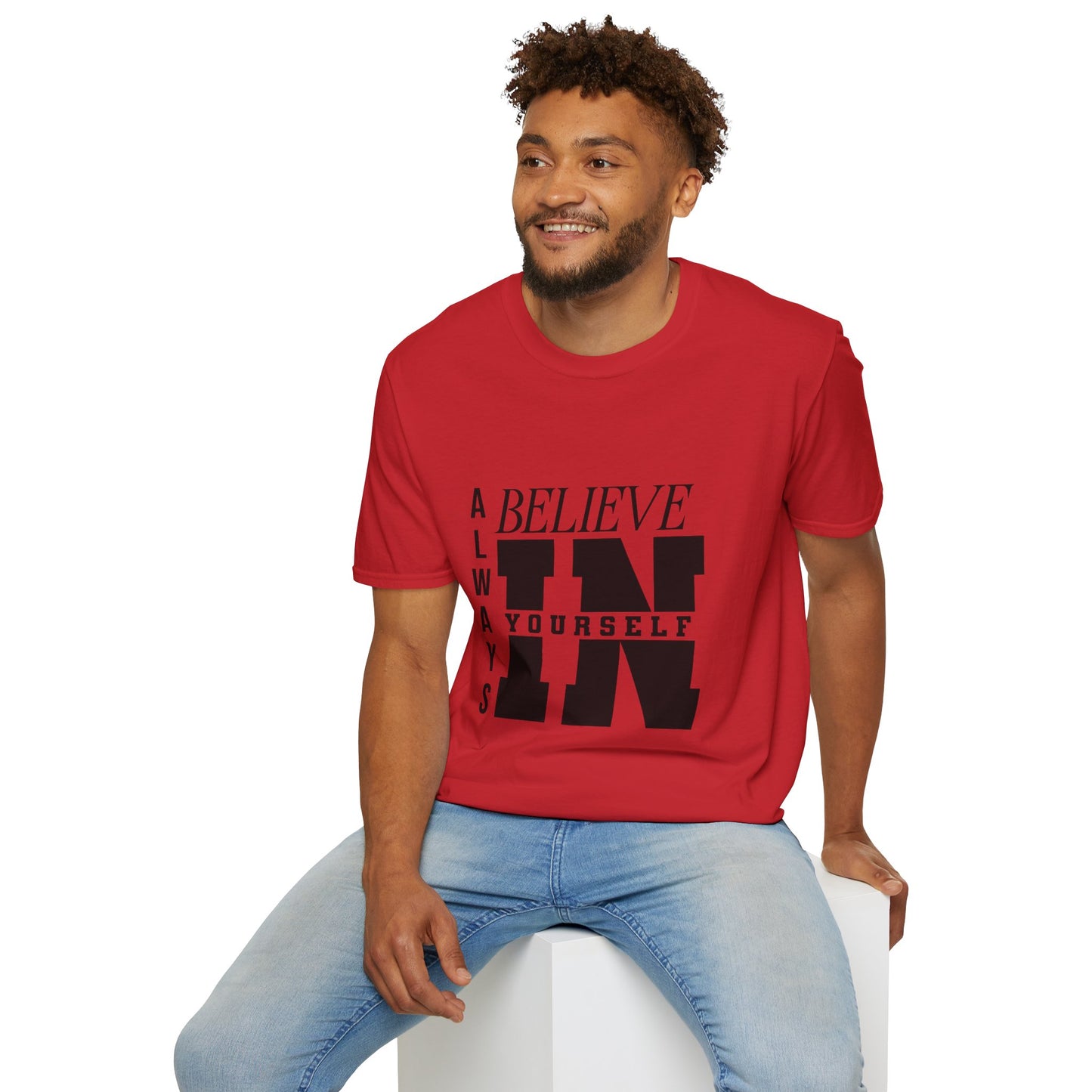 Believe in yourself Softstyle T-Shirt