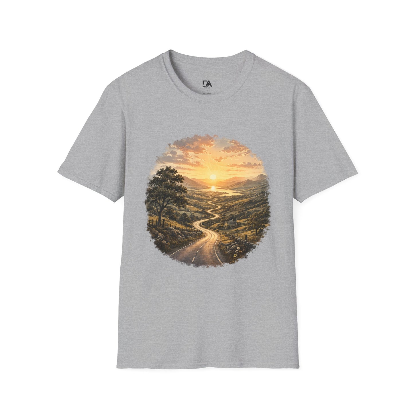 Golden Valley Scenic Road Landscape Tee