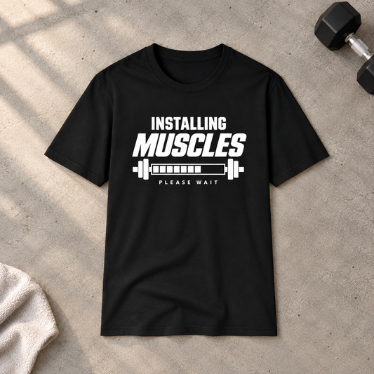 Installing Muscles T-Shirt