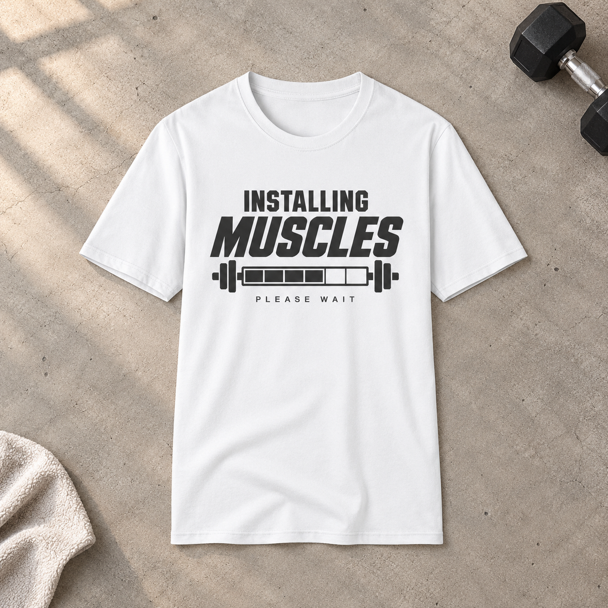 Installing Muscles T-Shirt