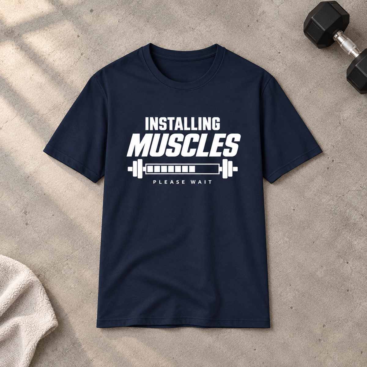 Installing Muscles T-Shirt